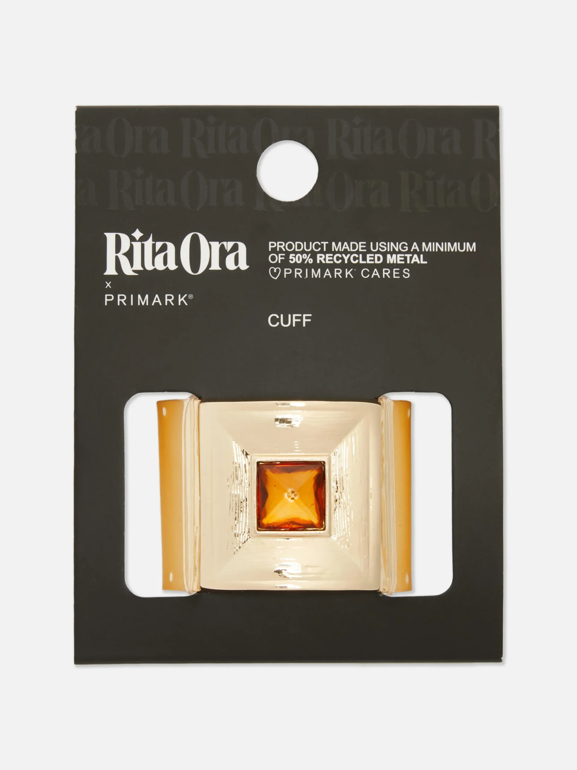 Schmuck|Primark „Rita Ora“ Armreif Mit Schmucksteinen Gelb