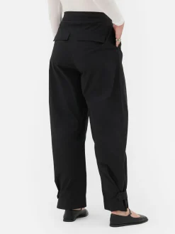 Hosen Und Leggings|Primark „Rita Ora“ Barrel-Hose Im Utility-Stil Schwarz