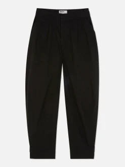 Hosen Und Leggings|Primark „Rita Ora“ Barrel-Hose Im Utility-Stil Schwarz