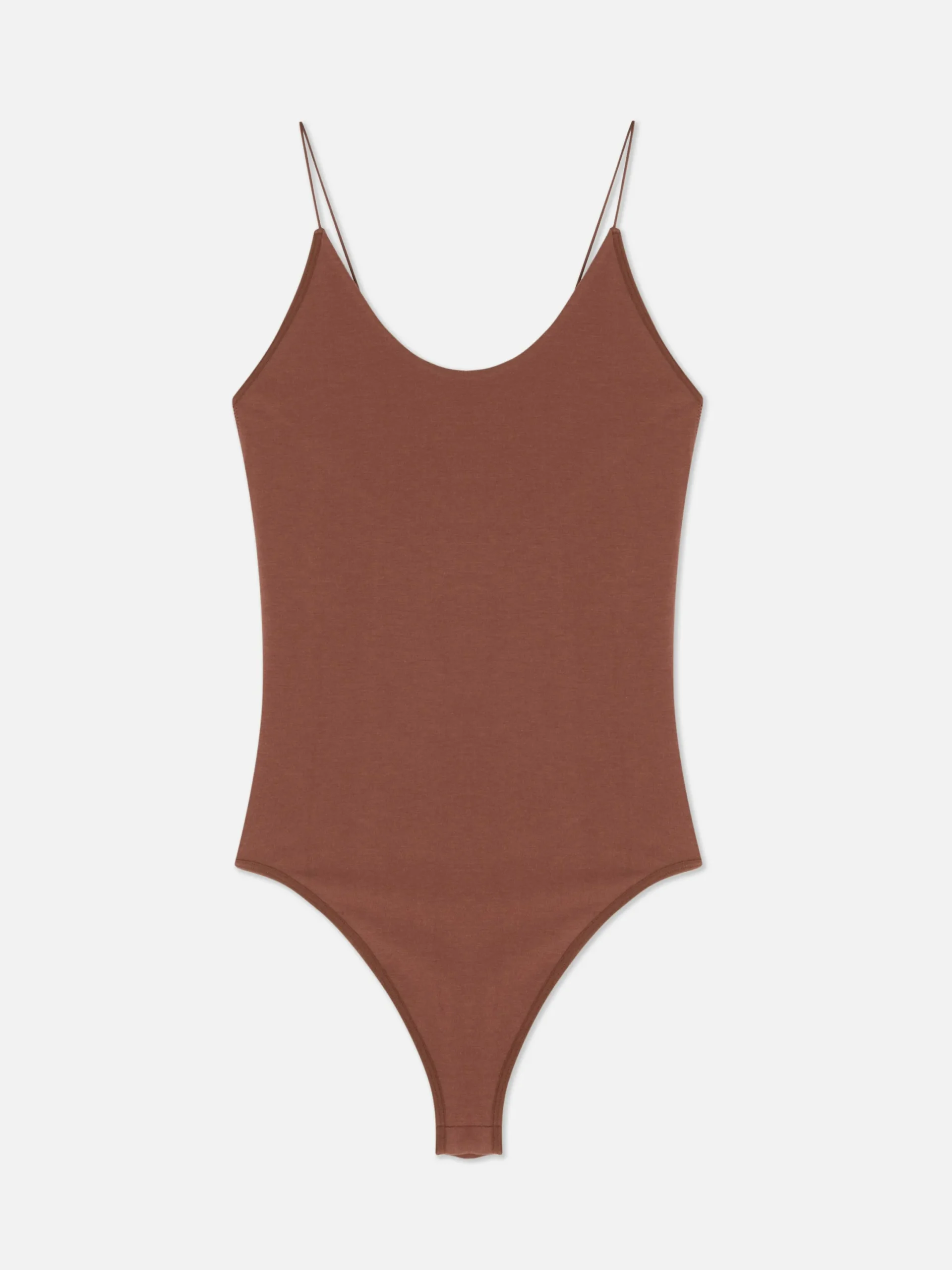 Tops Und T-Shirts|Primark „Rita Ora“ Body Mit U-Ausschnitt In Slim-Fit Braun