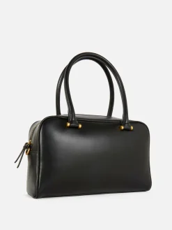 Taschen Und Portemonnaies|Primark „Rita Ora“ Bowlingtasche Aus Kunstleder Schwarz