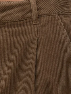 Denim|Hosen Und Leggings|Primark „Rita Ora“ Cordhose Mit Weitem Bein Braun