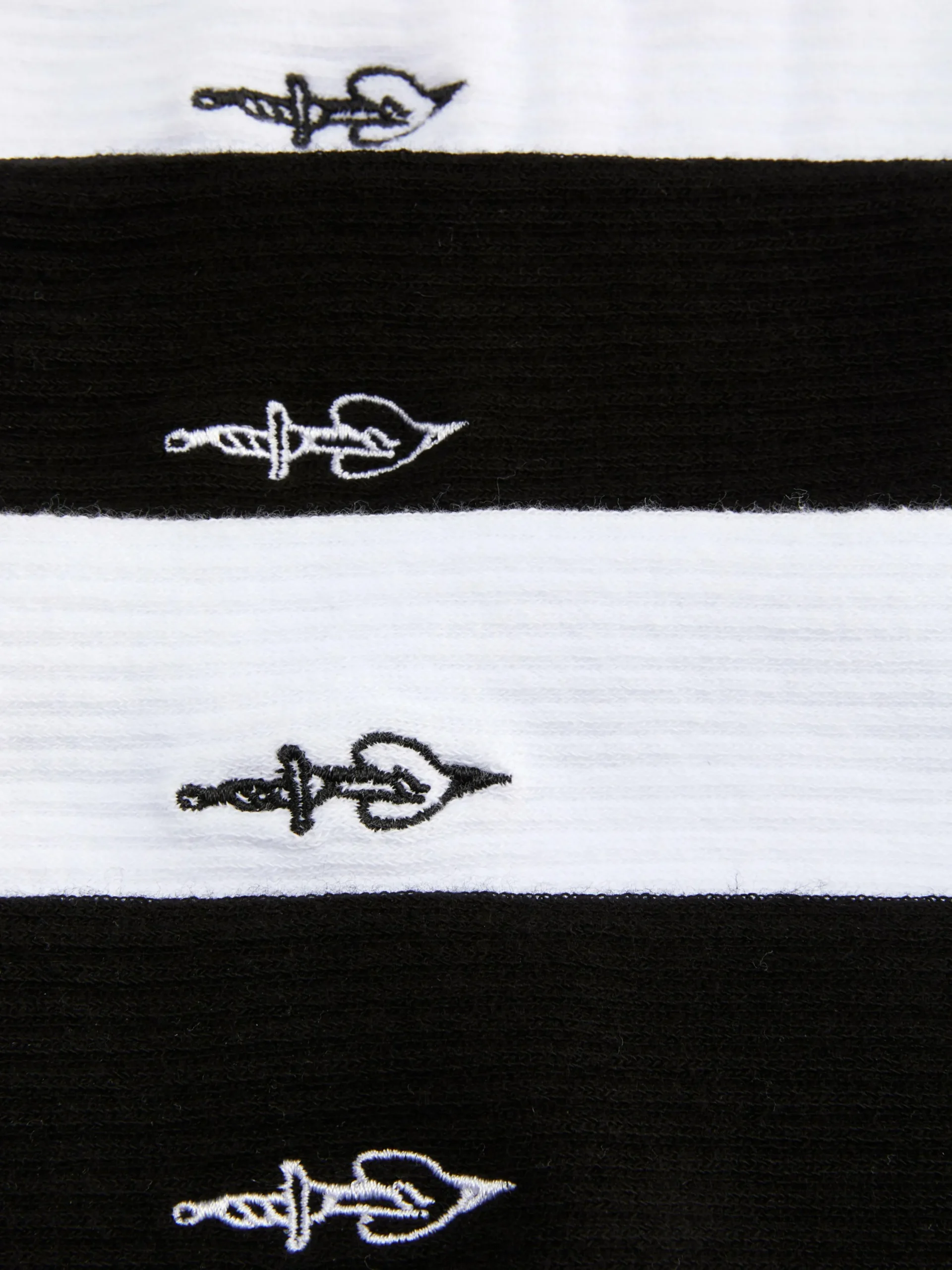 Socken|Primark „Rita Ora“ Crew-Socken Mit Stickerei, 2er-Pack Weiß