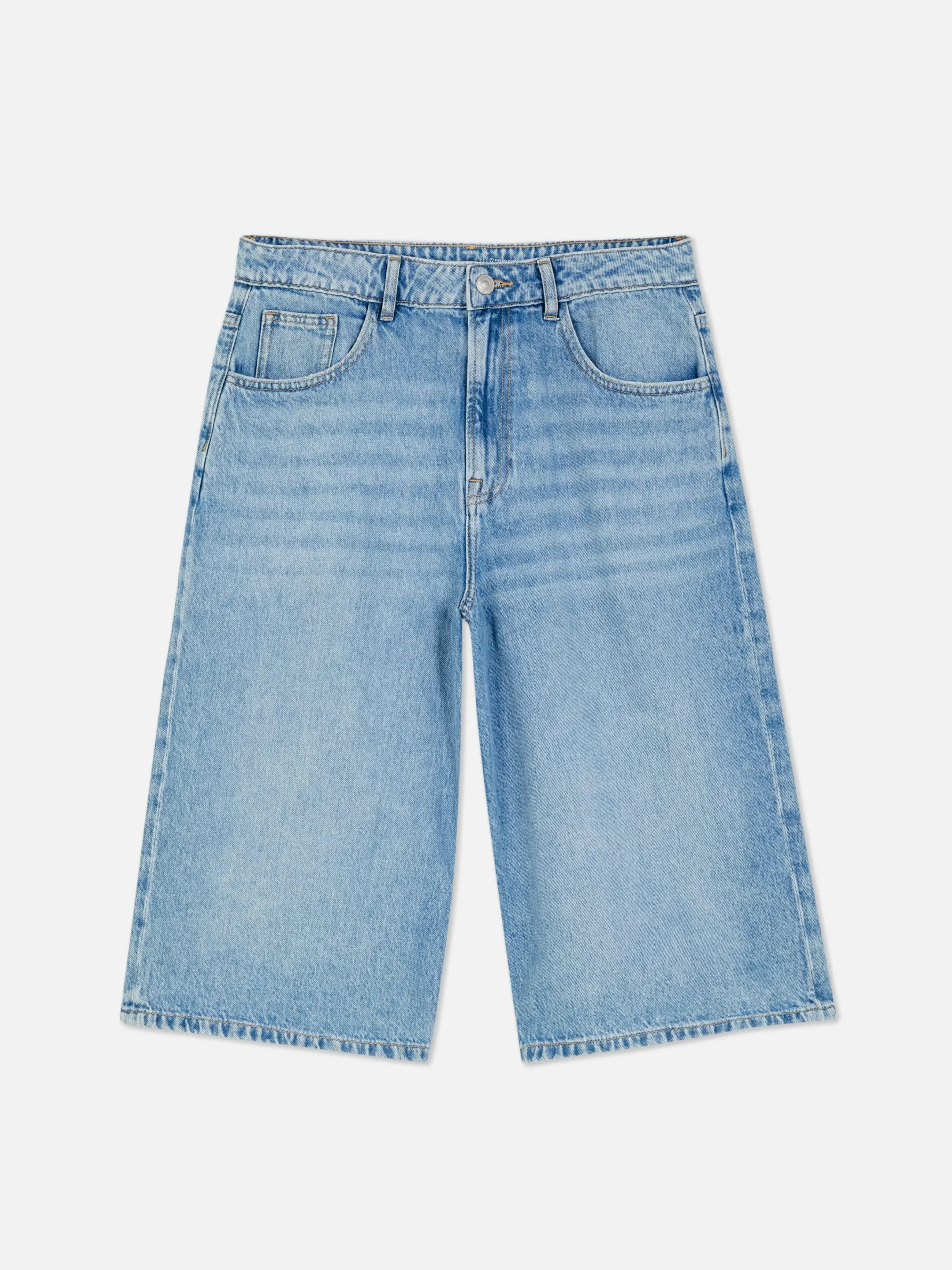 Shorts|Denim|Primark „Rita Ora“ Denim-Bermudashorts Mittelblau