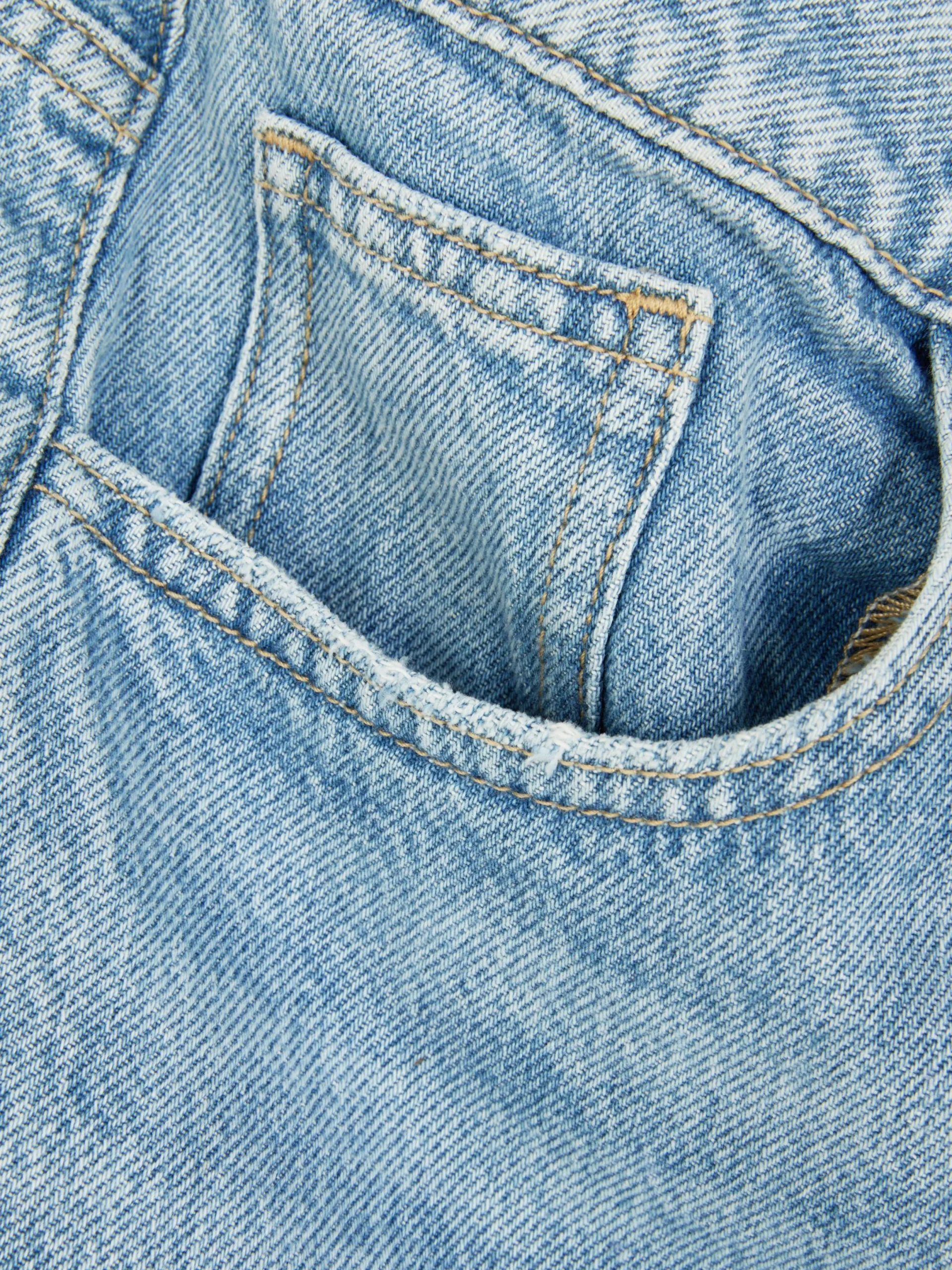 Shorts|Denim|Primark „Rita Ora“ Denim-Bermudashorts Mittelblau
