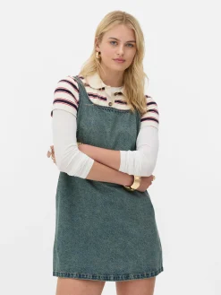 Denim|Kleider|Primark „Rita Ora“ Denim-Etuikleid Mittelblau