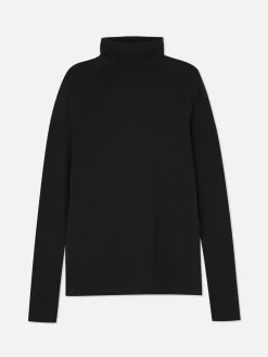 Tops Und T-Shirts|Primark „Rita Ora“ Langarmshirt Mit Rollkragen Schwarz
