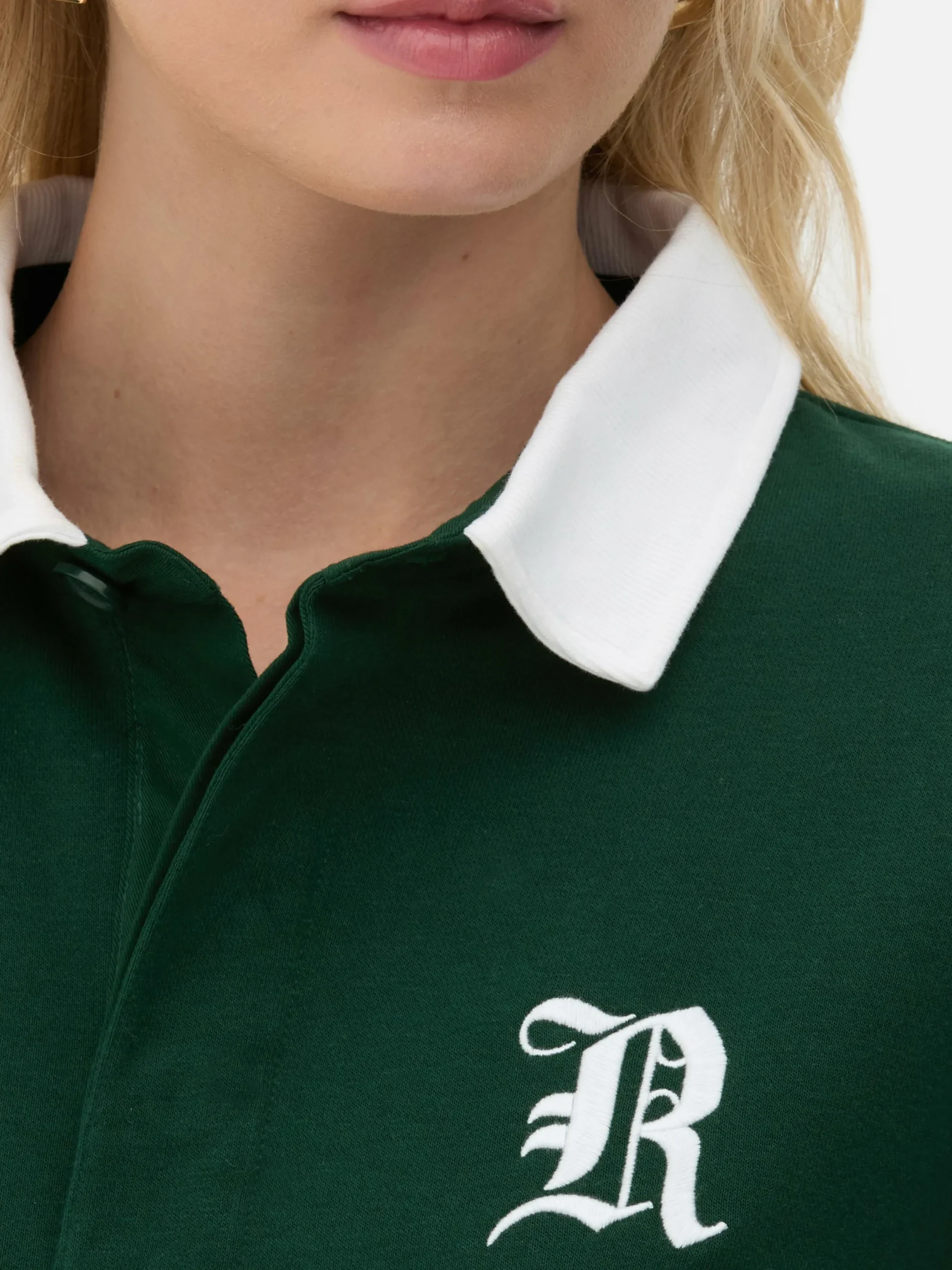 Tops Und T-Shirts|Primark „Rita Ora“ Polo-Sweatshirt Im Oversized-Look Grün