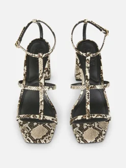 Heels|Primark „Rita Ora“ Sandaletten Mit Blockabsatz Multi