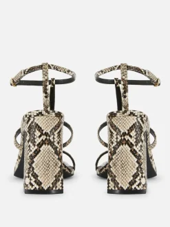 Heels|Primark „Rita Ora“ Sandaletten Mit Blockabsatz Multi