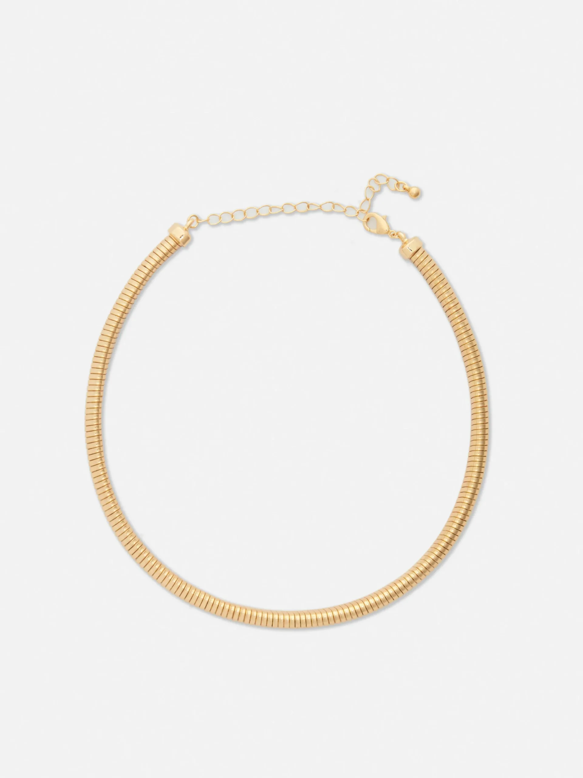 Schmuck|Primark „Rita Ora“ Schlangen-Halskette Gelb