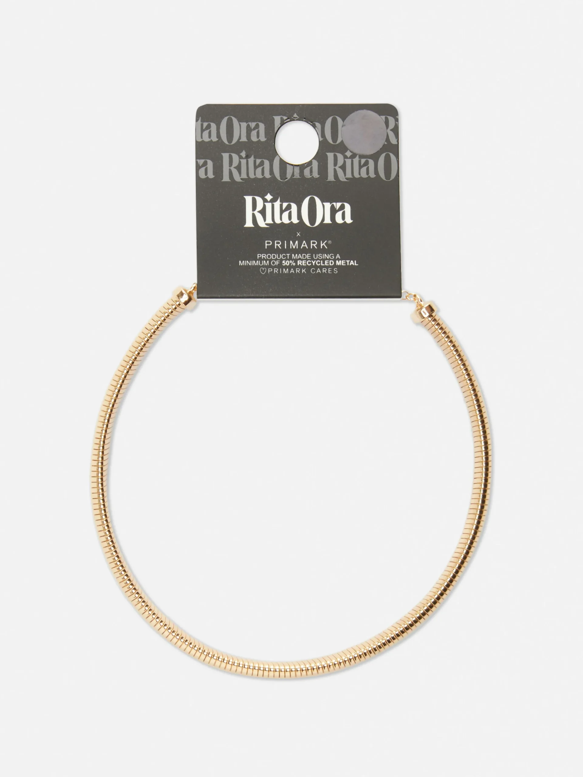 Schmuck|Primark „Rita Ora“ Schlangen-Halskette Gelb