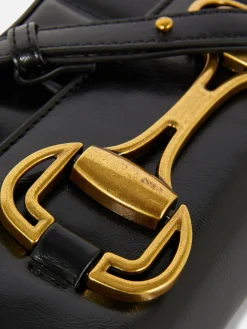Taschen Und Portemonnaies|Primark „Rita Ora“ Schultertasche Mit Trense Schwarz