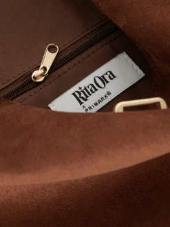 Taschen Und Portemonnaies|Primark „Rita Ora“ Schultertasche Mit Abgerundetem Design Braun