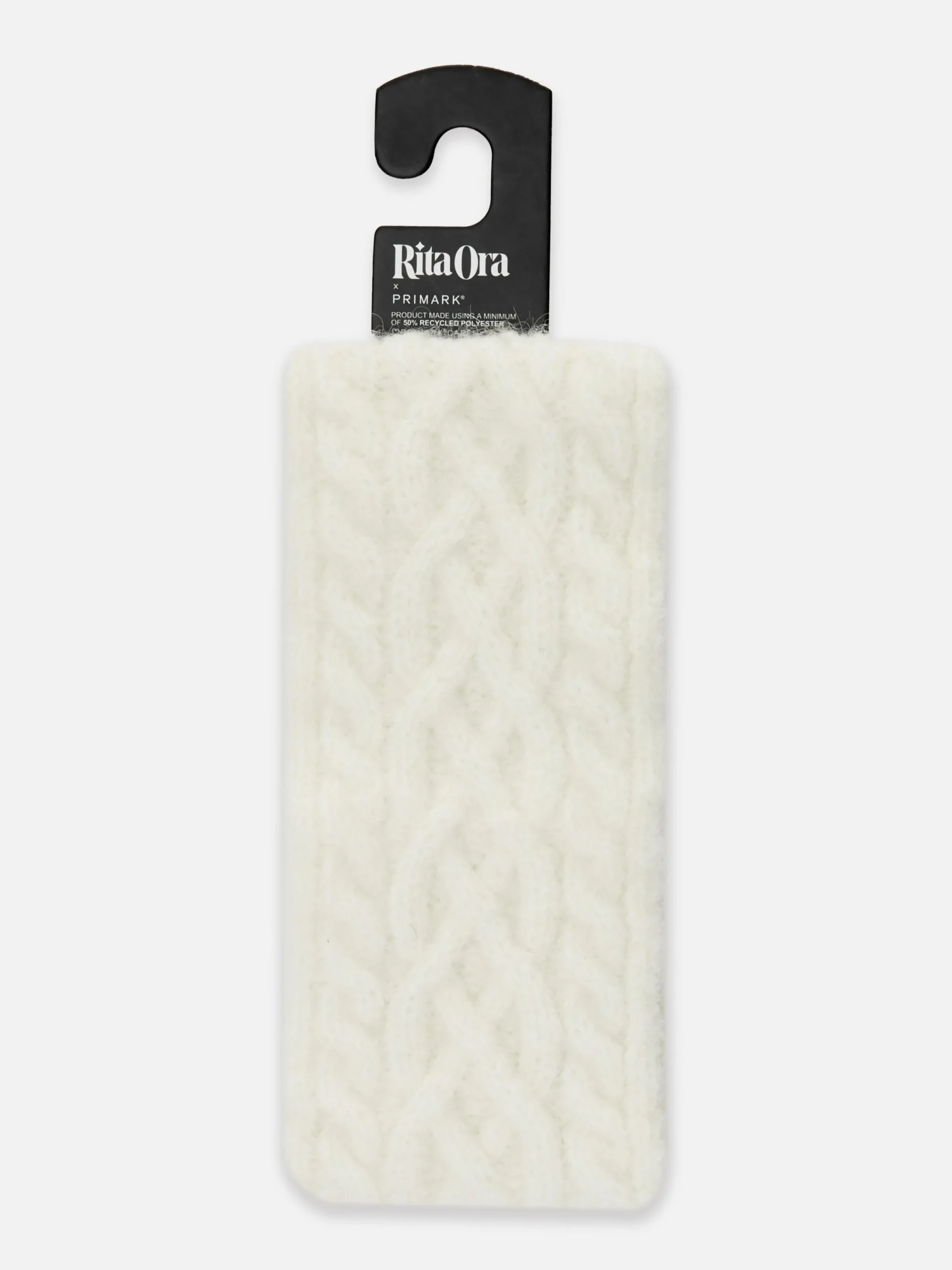 Mützen, Handschuhe Und Schals|Primark „Rita Ora“ Stirnband Mit Zopfmuster Elfenbeinfarben