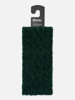 Mützen, Handschuhe Und Schals|Primark „Rita Ora“ Stirnband Mit Zopfmuster Grün