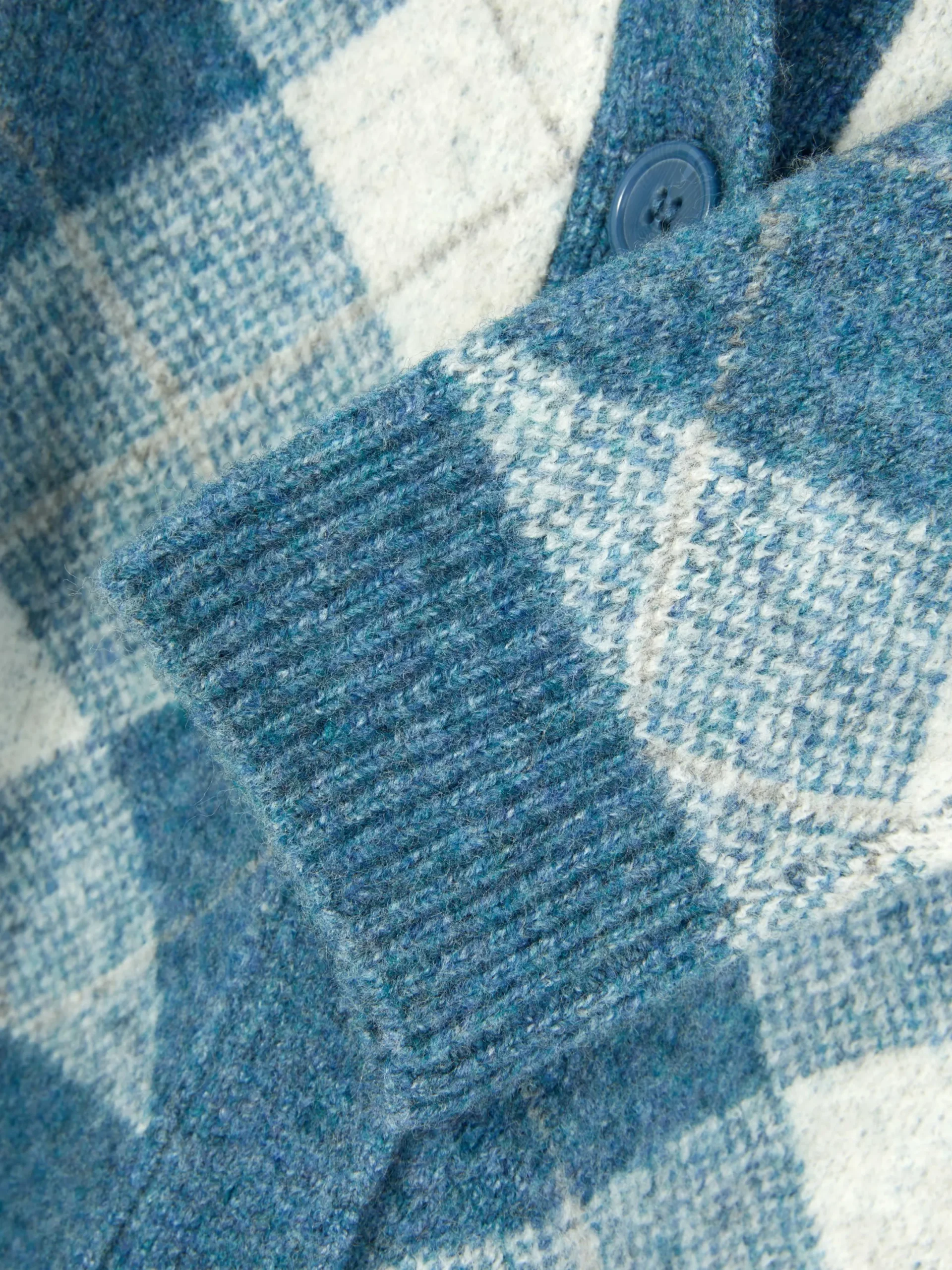 Pullover Und Cardigans|Primark „Rita Ora“ Strickcardigan Mit Argylemuster Blau