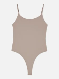 Tops Und T-Shirts|Primark „Rita Ora“ Trägerbodysuit Braun