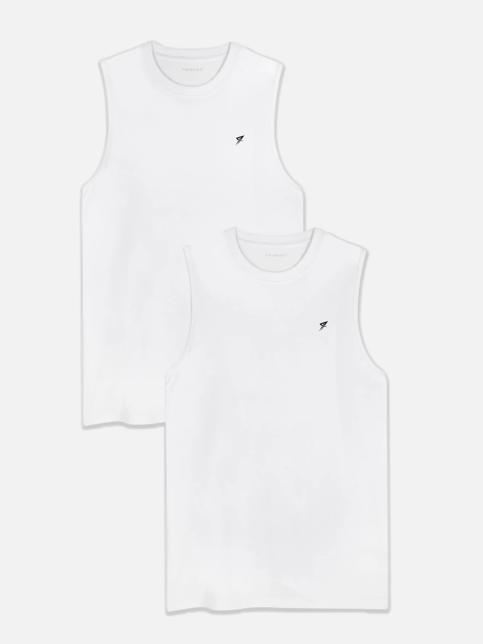 Sportbekleidung|Tops Und T-Shirts|Primark Ärmellose Sport-Tanktops, 2er-Pack Weiß