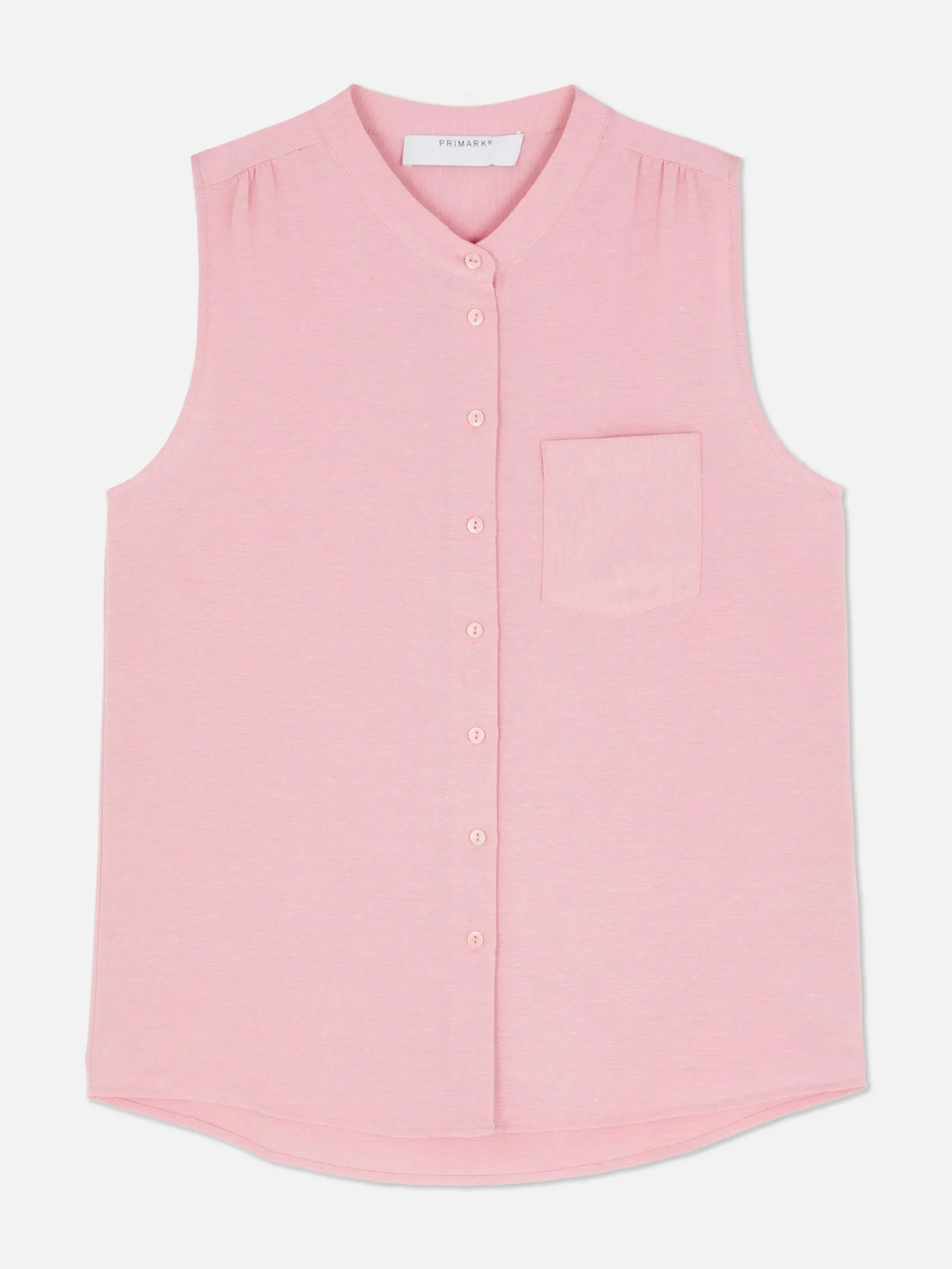 Blusen|Primark Ärmellose Tunika-Bluse Rosa