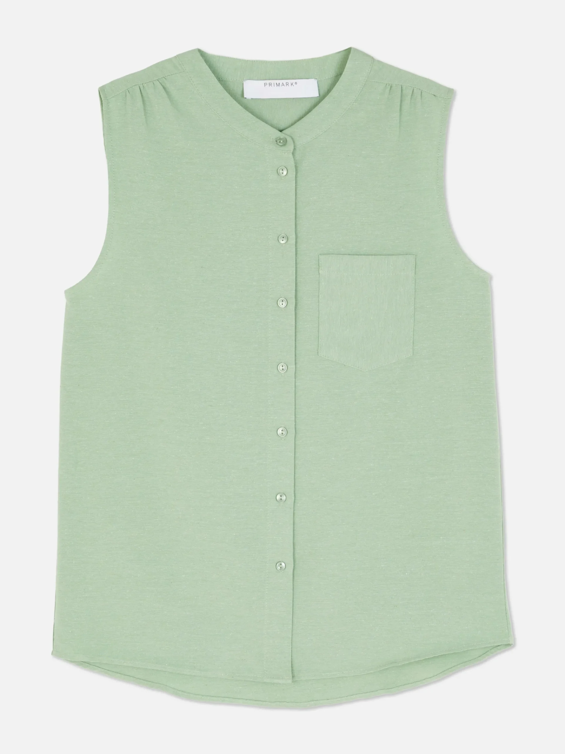 Blusen|Primark Ärmellose Tunika-Bluse Grün