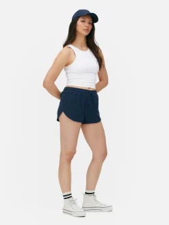 Tops Und T-Shirts|Primark Ärmelloses, Geripptes Racerback-Top Weiß