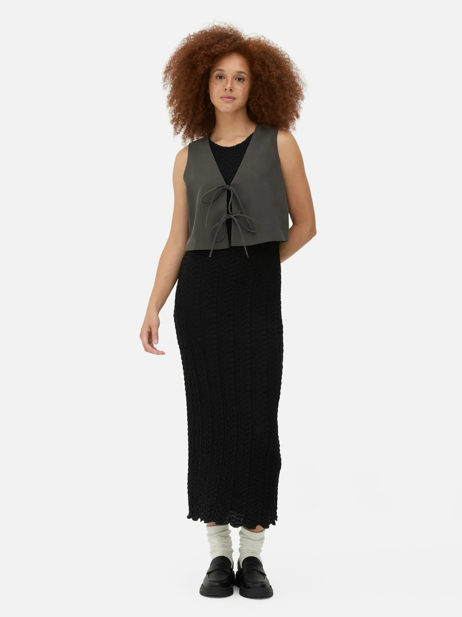 Tops Und T-Shirts|Primark Ärmelloses Top Zum Binden Grau