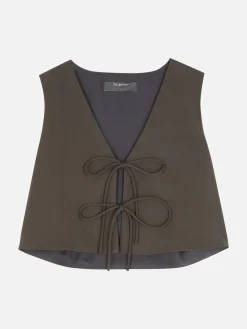 Tops Und T-Shirts|Primark Ärmelloses Top Zum Binden Grau
