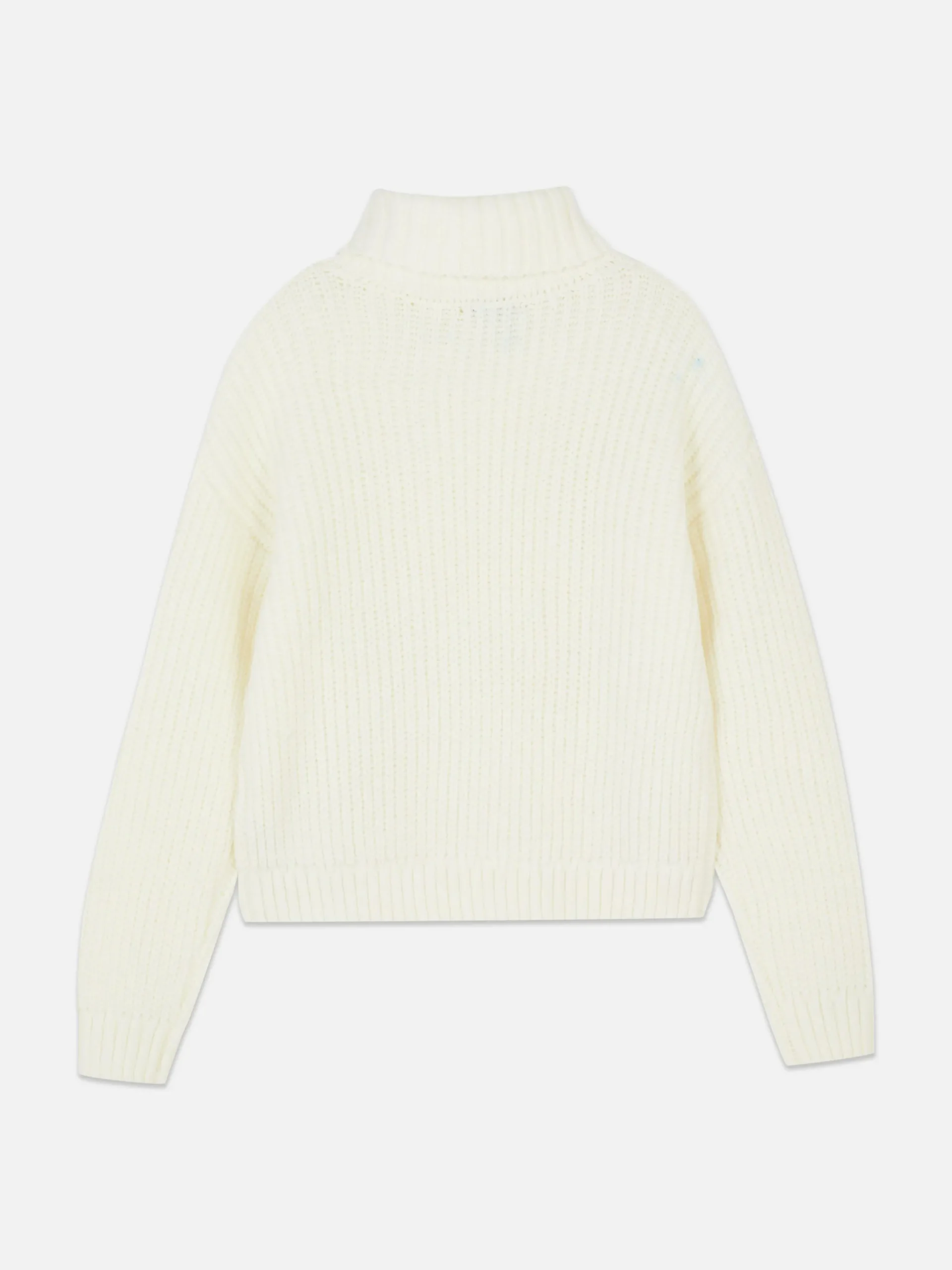 Pullover Und Cardigans|Primark Rollkragenpullover Mit Zopfmuster Cremefarben