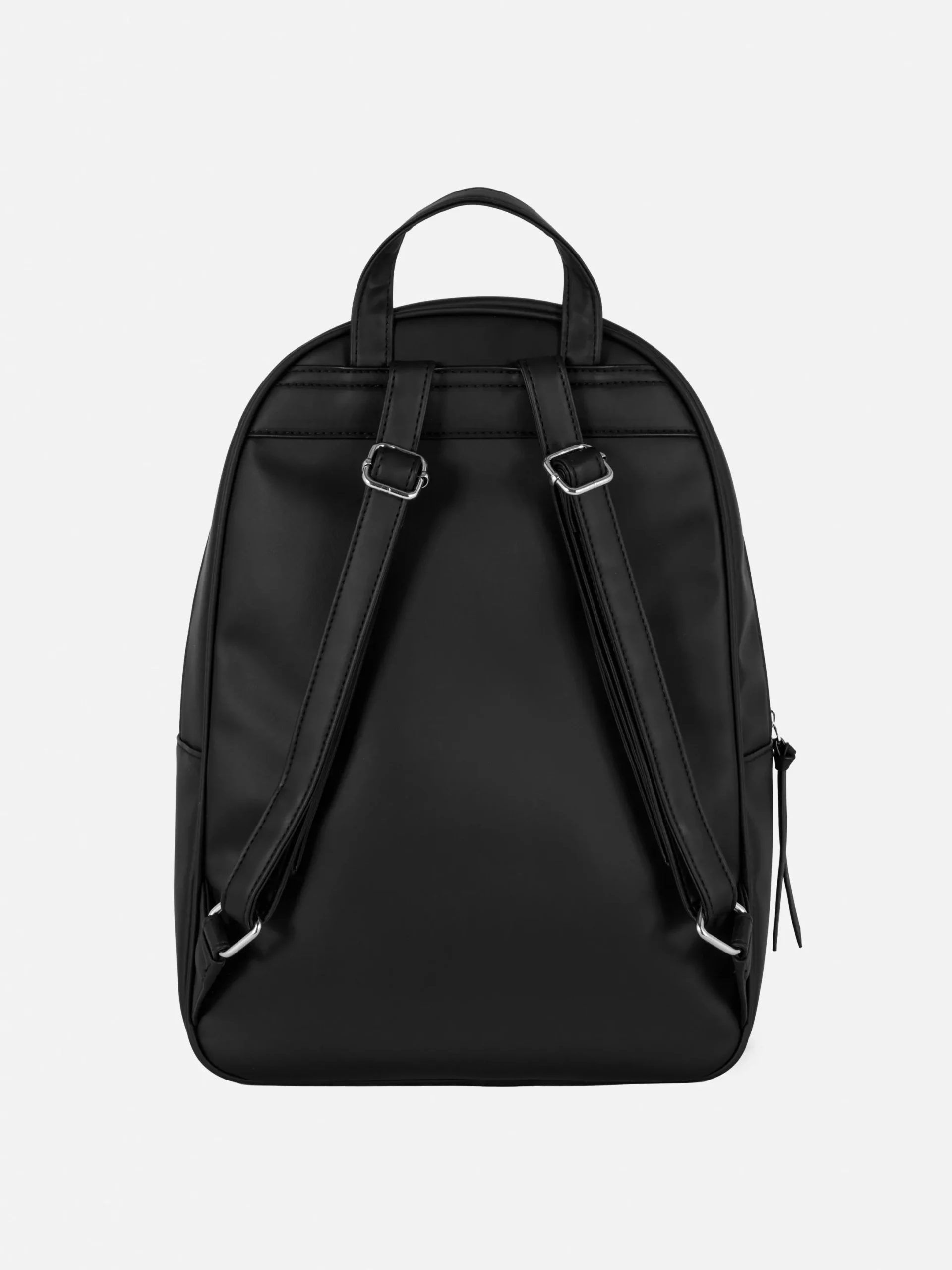 Taschen Und Portemonnaies|Primark Rucksack Aus Kunstleder Schwarz