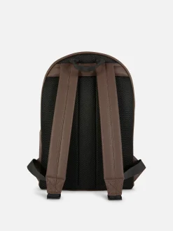 Taschen Und Portemonnaies|Primark Rucksack Aus Kunstleder Braun