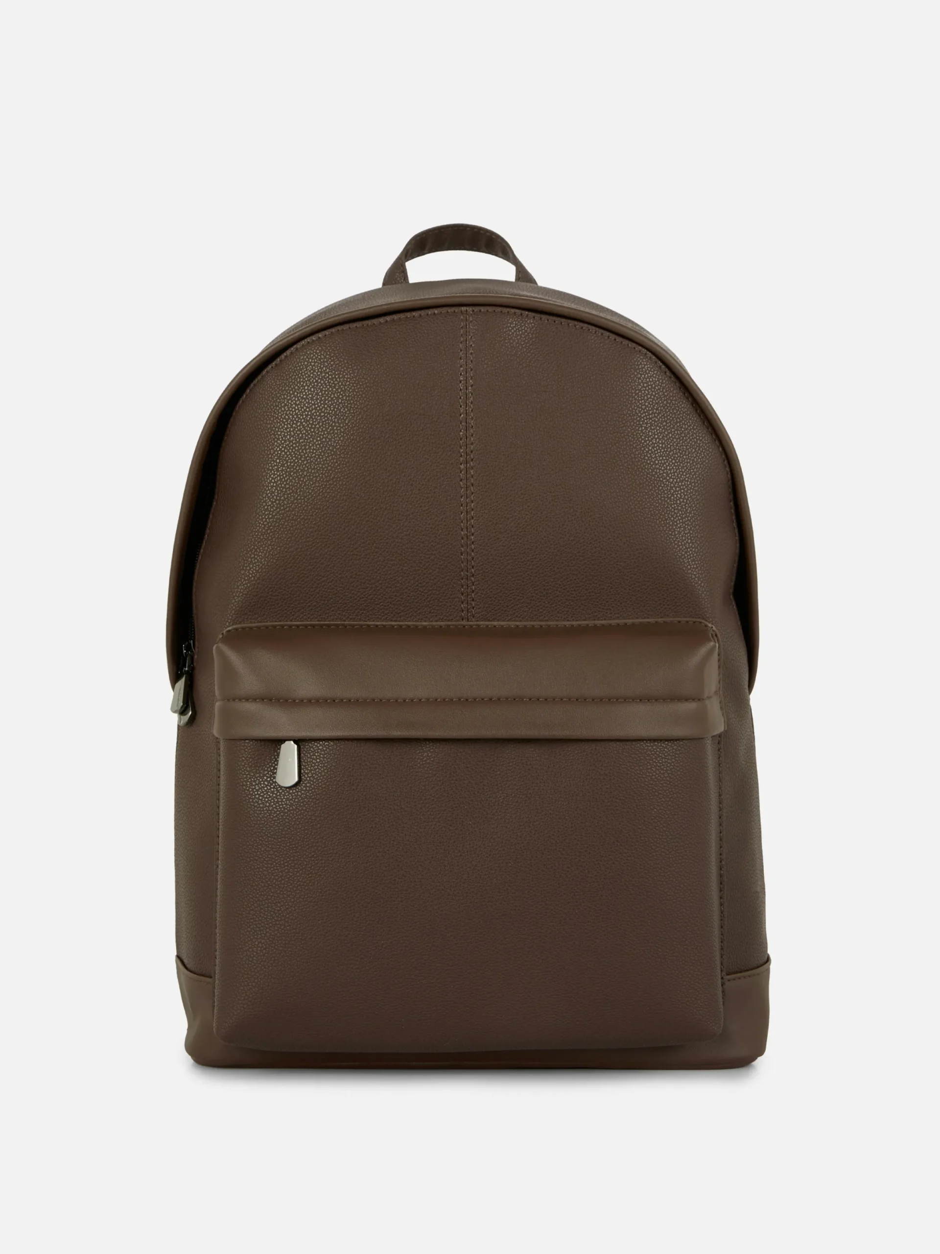 Taschen Und Portemonnaies|Primark Rucksack Aus Kunstleder Schokoladenbraun