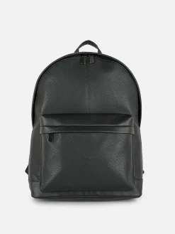 Taschen Und Portemonnaies|Primark Rucksack Aus Kunstleder Schwarz