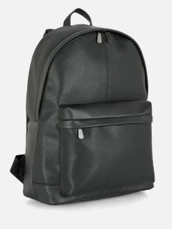 Taschen Und Portemonnaies|Primark Rucksack Aus Kunstleder Schwarz