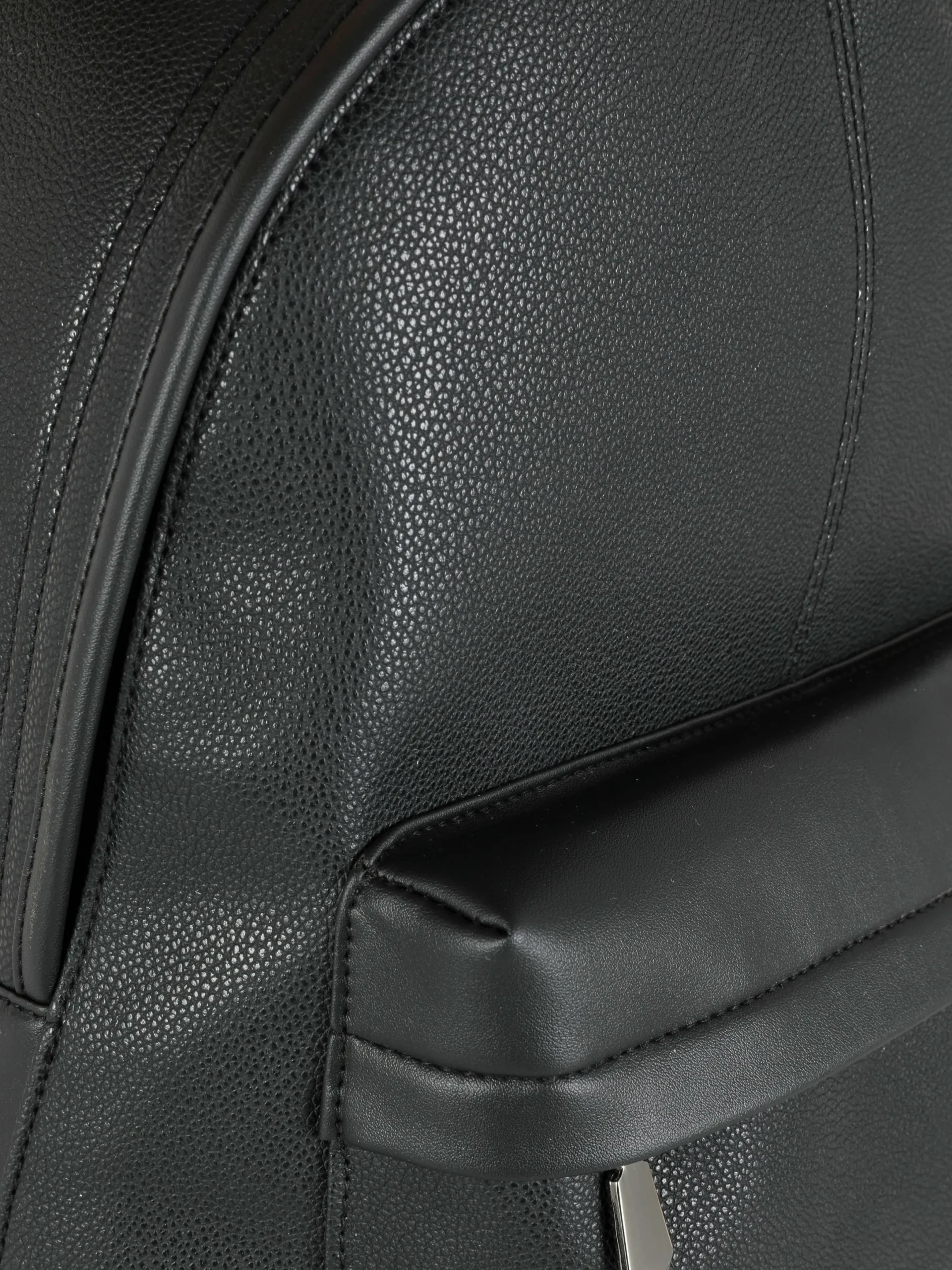 Taschen Und Portemonnaies|Primark Rucksack Aus Kunstleder Schwarz