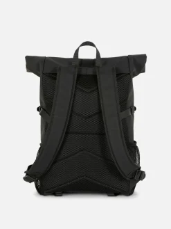 Taschen Und Portemonnaies|Primark Rucksack Mit Eingerollter Öffnung Schwarz