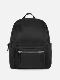 Taschen Und Portemonnaies|Primark Rucksack Mit Mehreren Taschen Schwarz