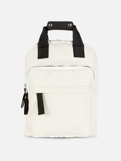 Taschen Und Portemonnaies|Primark Rucksack Mit Tragegriff Ecrufarben