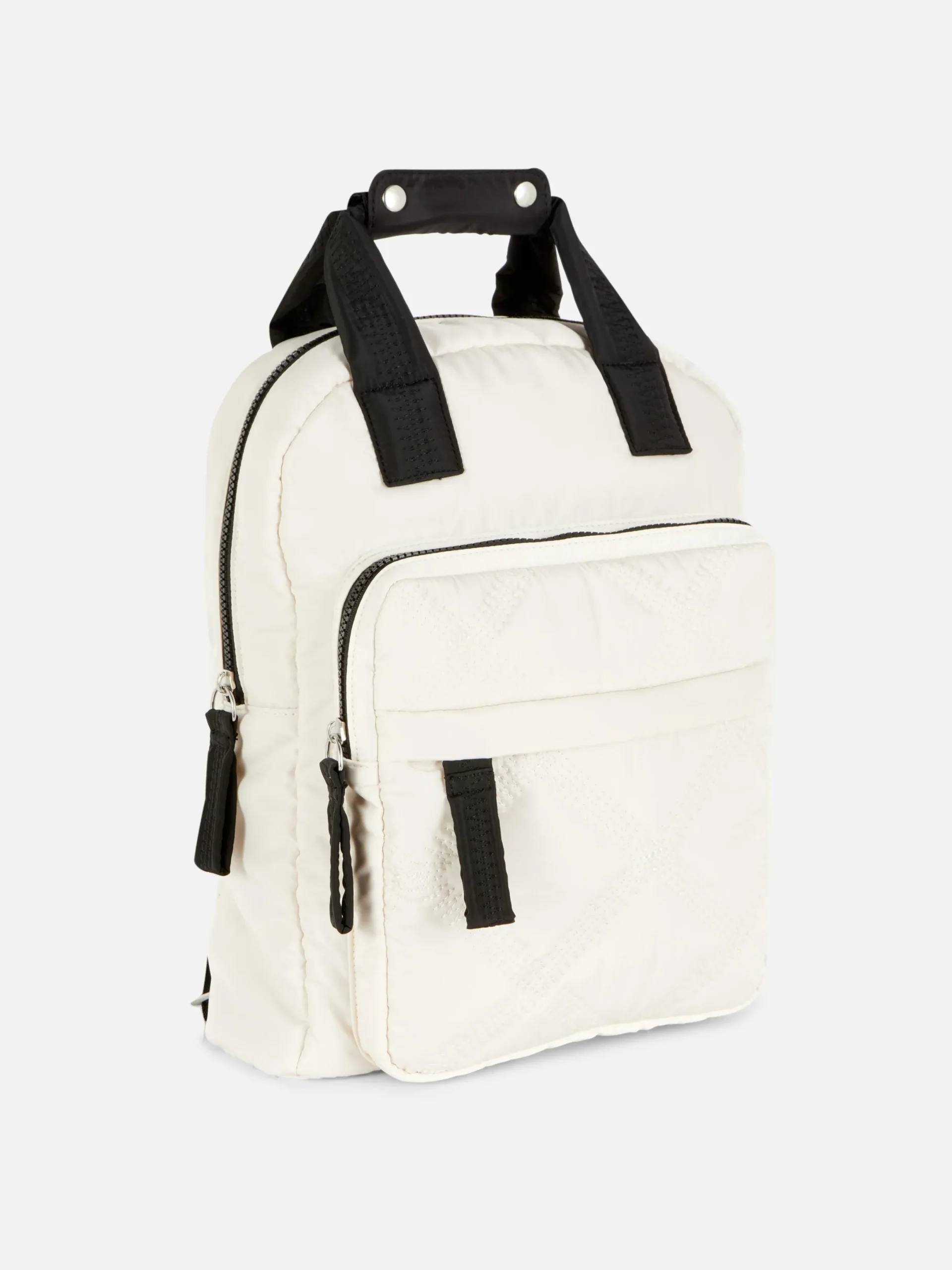 Taschen Und Portemonnaies|Primark Rucksack Mit Tragegriff Ecrufarben