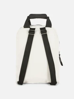 Taschen Und Portemonnaies|Primark Rucksack Mit Tragegriff Ecrufarben