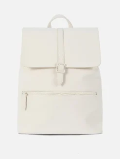 Taschen Und Portemonnaies|Primark Rucksack Mit Umschlag Ecrufarben