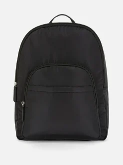 Taschen Und Portemonnaies|Primark Rucksack Mit Zwei Taschen Schwarz