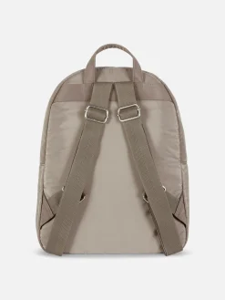 Taschen Und Portemonnaies|Primark Rucksack Mit Zwei Taschen Taupefarben