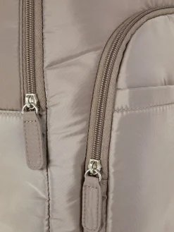 Taschen Und Portemonnaies|Primark Rucksack Mit Zwei Taschen Taupefarben