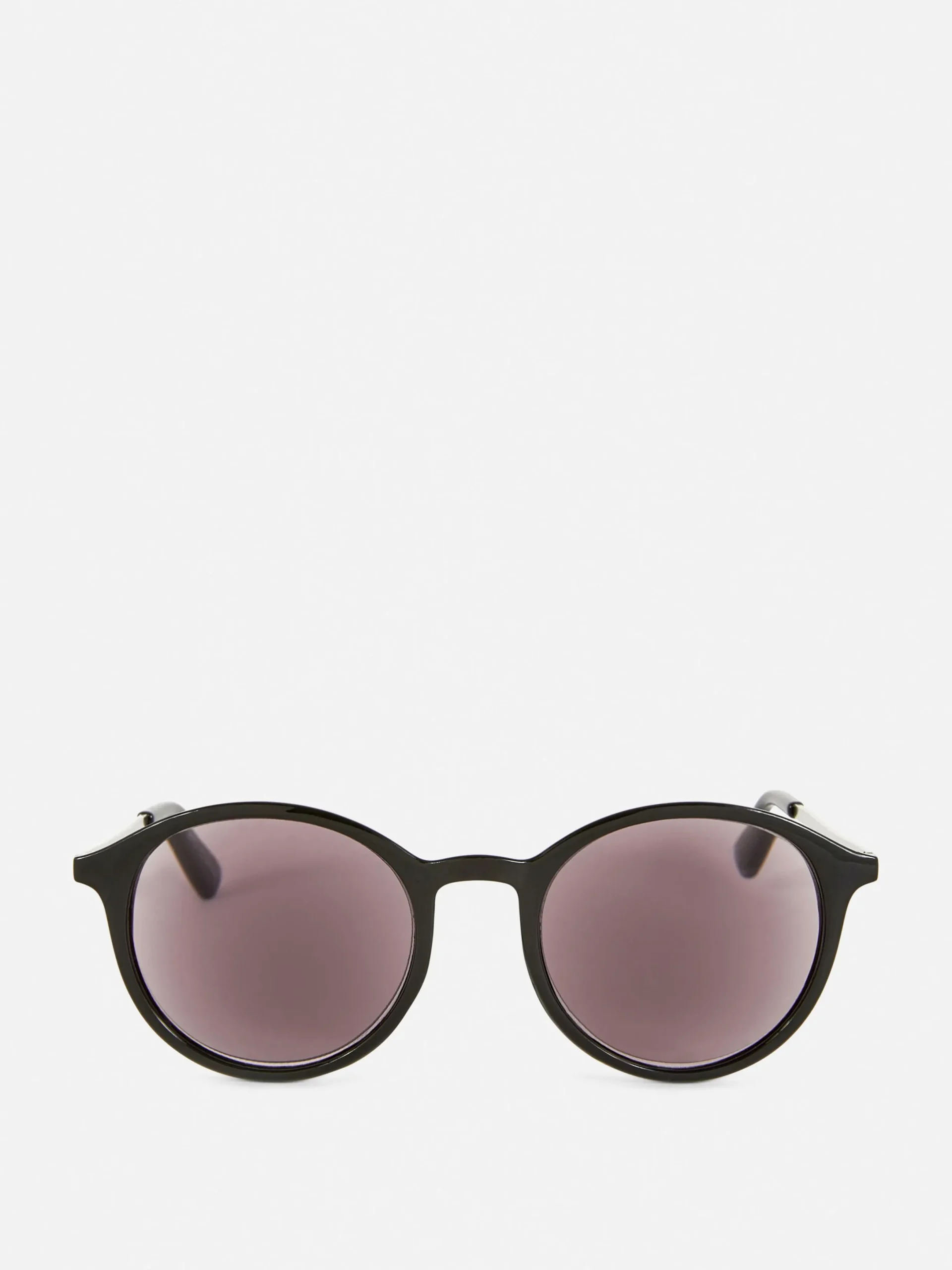 Lesebrillen|Primark Runde Lesebrille Mit Getönten Gläsern Schwarz