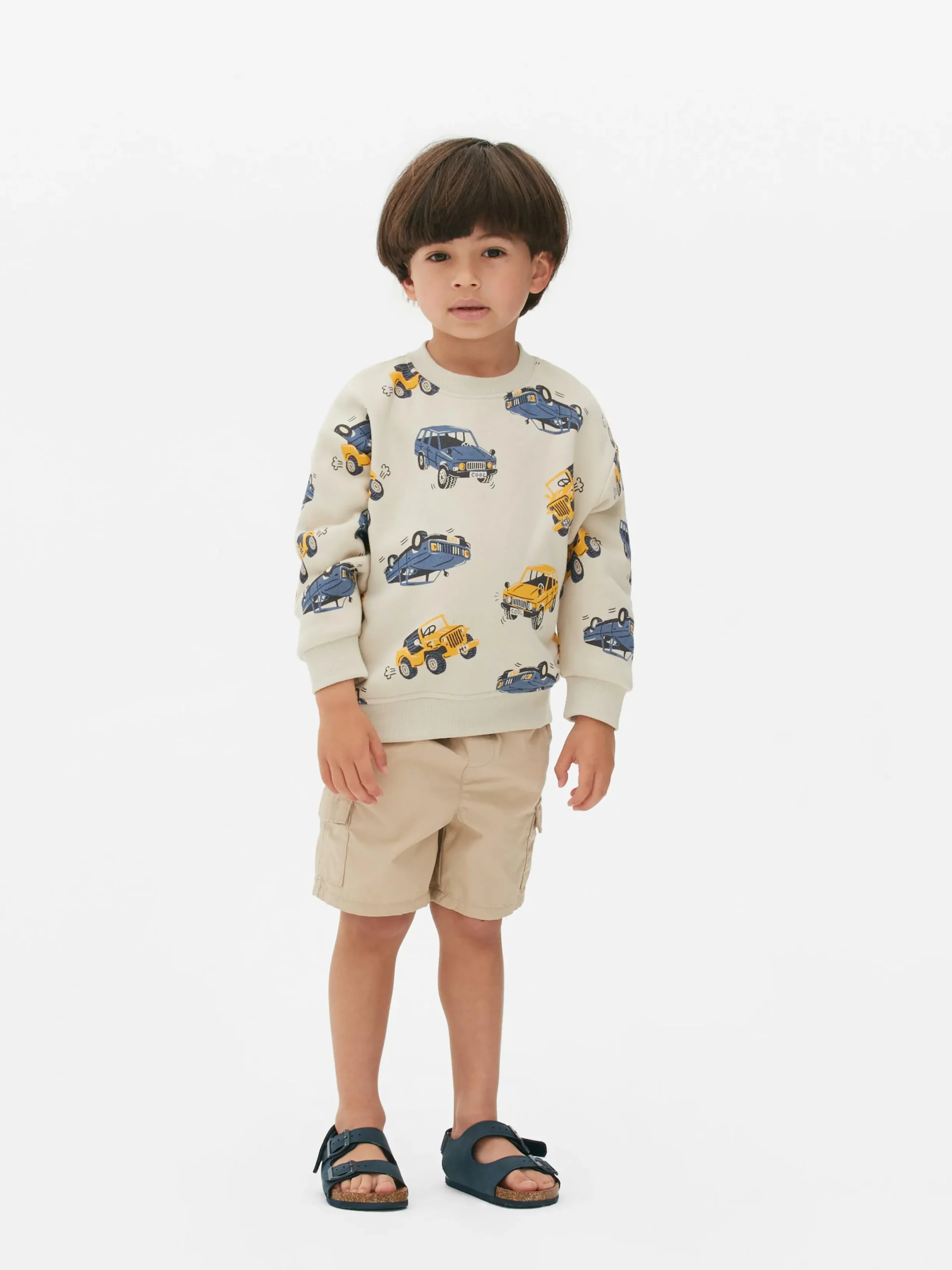 Hoodies Und Sweatshirts|Primark Rundhals-Sweatshirt Mit Grafik Ecrufarben