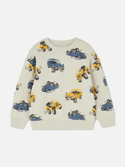 Hoodies Und Sweatshirts|Primark Rundhals-Sweatshirt Mit Grafik Ecrufarben