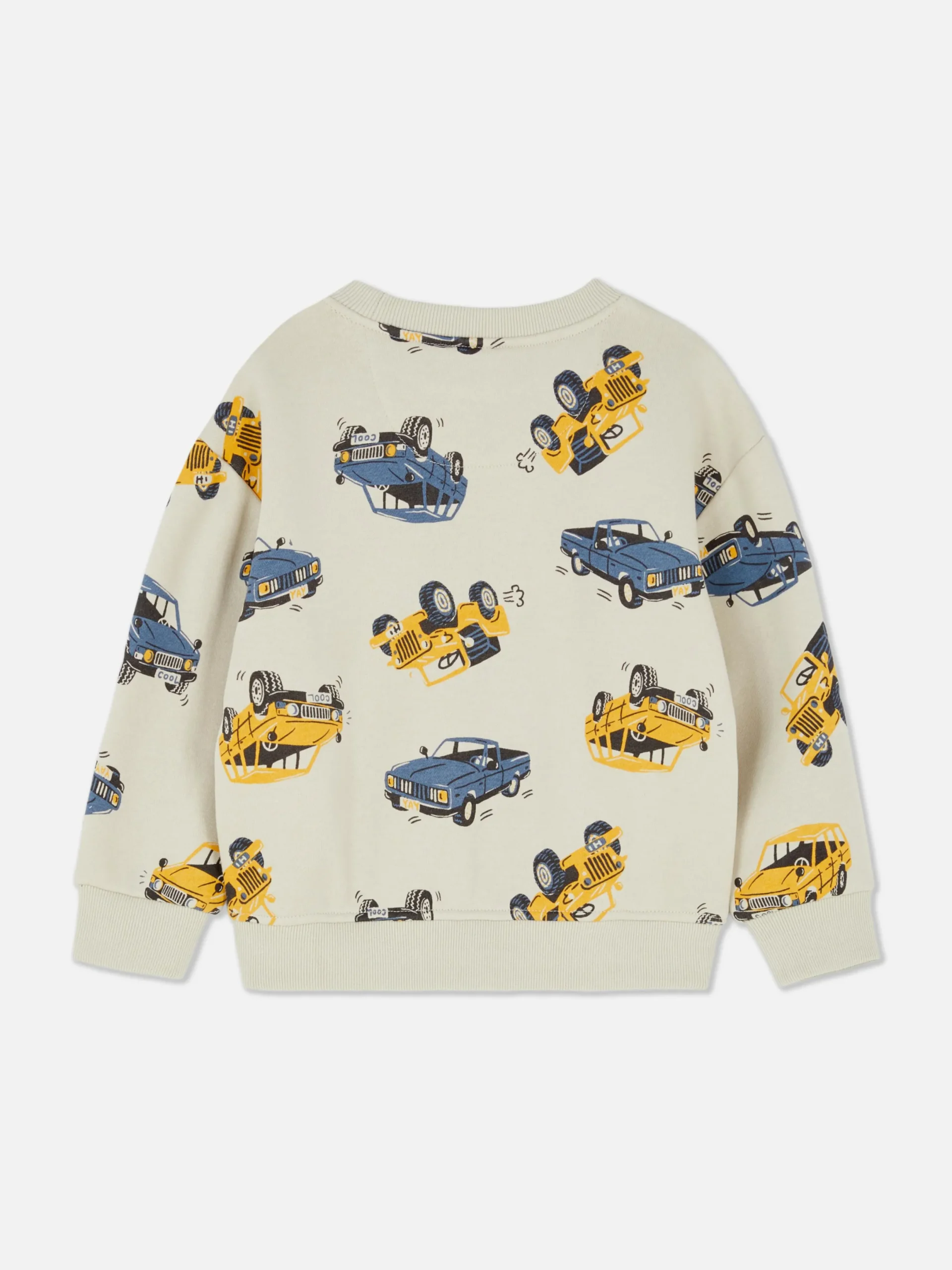 Hoodies Und Sweatshirts|Primark Rundhals-Sweatshirt Mit Grafik Ecrufarben