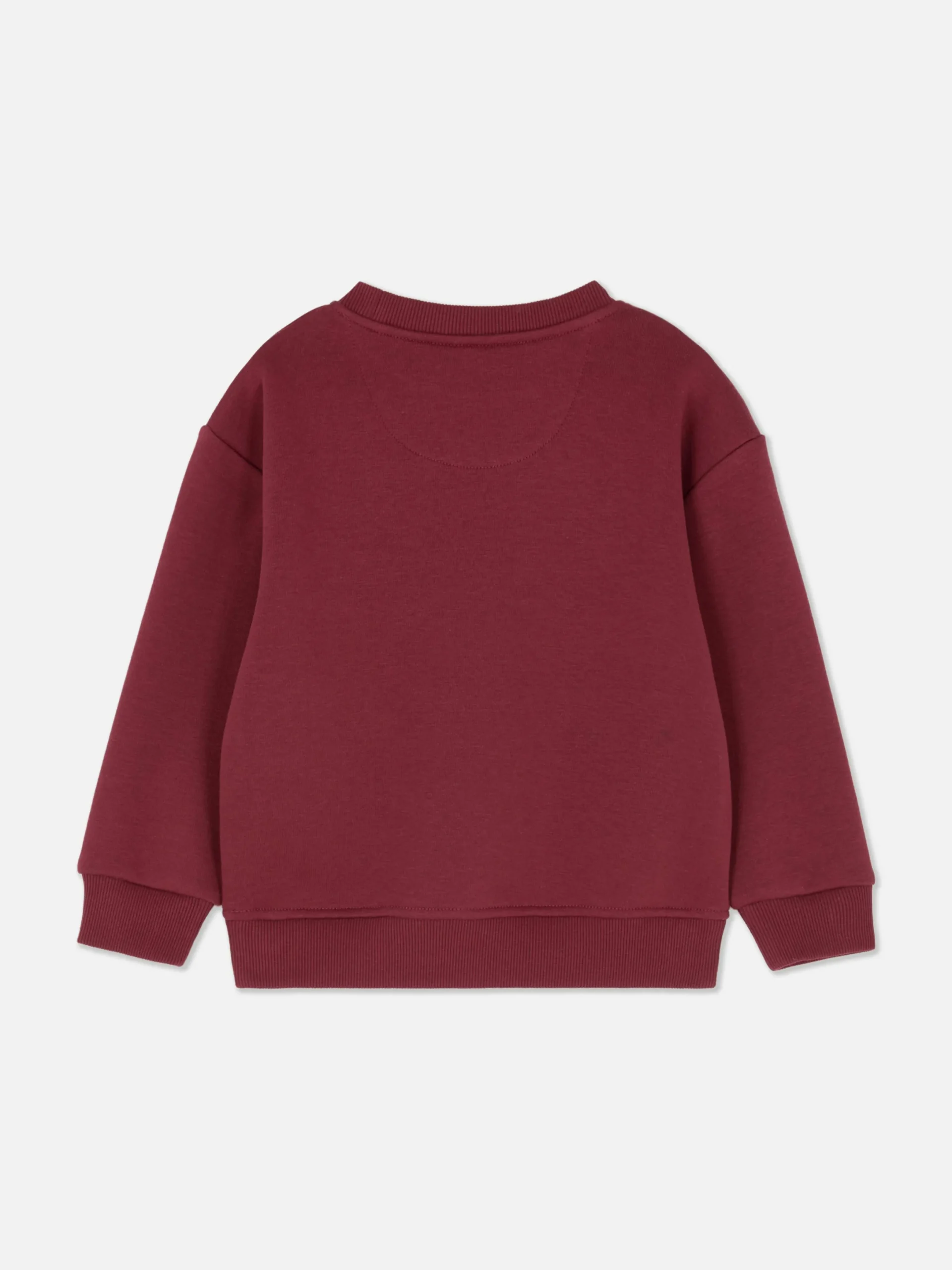Hoodies Und Sweatshirts|Primark Rundhals-Sweatshirt Mit Grafik Burgunderrot