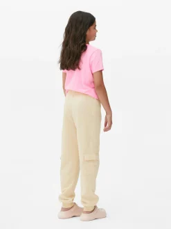 Jogginghosen|Primark „San Diego“ Cargo-Jogginghose Mit Bündchen Ecrufarben